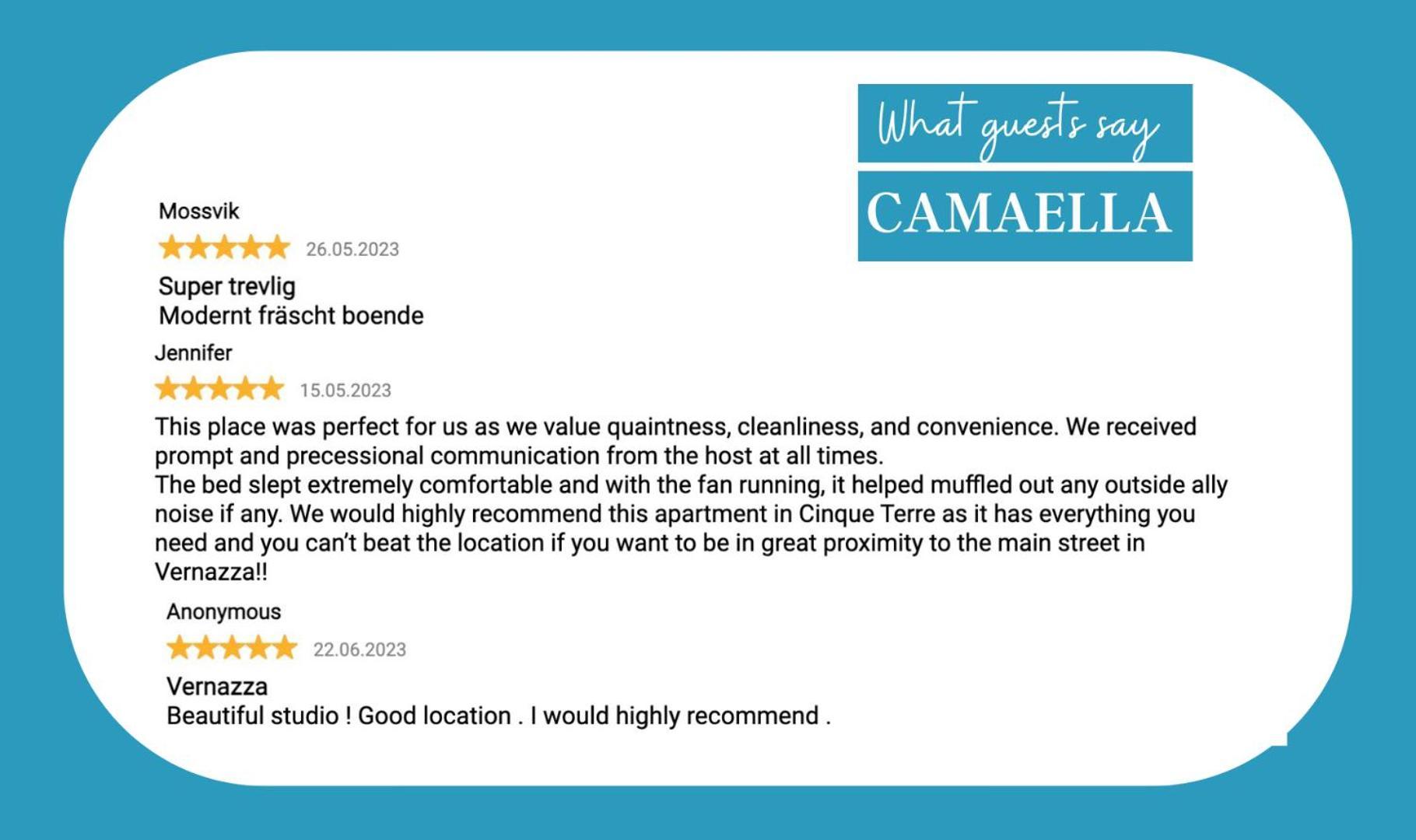 Camaella Luxury Studio Vernazza Ngoại thất bức ảnh